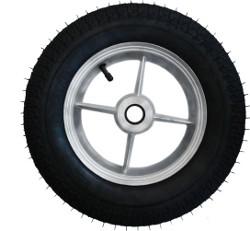 Roda de Aluminio de 8' com Pneu e Camara 325x8 RLRE 201-1